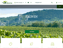 Tablet Screenshot of ekovin.cz